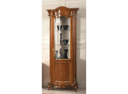 Wohnzimmer Möbel Glasschrank Vitrine Holz Vitrinen Glas Schrank Schränke Regale
