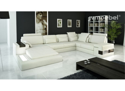 Ecksofa Wohnlandschaft U Form Sofa Eckcouch Couch Design Polster Neu