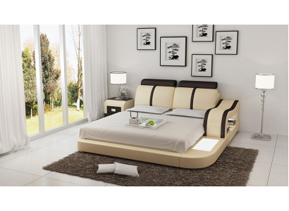 Hervorragendes multifunktionales Designer-Doppelbett für Schlafzimmer