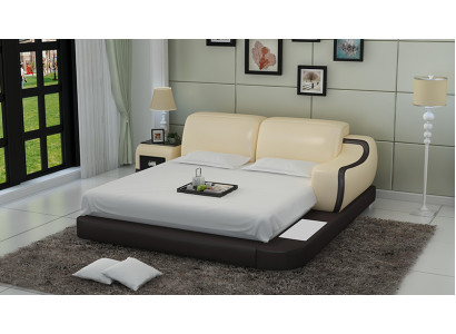 Wasserbett Hotel Doppel Bett Betten Komplett Lederbett Polsterbett Wasser LB8803