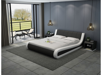 Wasserbett Hotel Doppel Bett Betten Komplett Lederbett Polsterbett Wasser LB8829