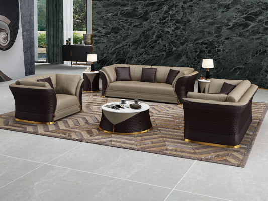 Exklusive Designer Möbel 32 Sitzer Wohnlandschaft Couch Polster Garnitur 2tlg.