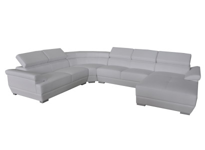 Wohn Couch Leder Sofa Landschaft Sitz Polster Garnitur Eck Sofas Garnituren Neu