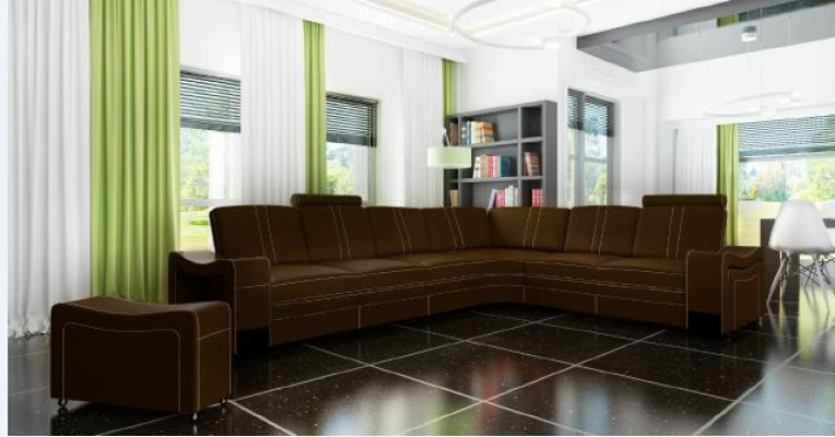 LEDERSOFA XXL WOHNLANDSCHAFT Massanfertigung LEDER ECKCOUCH GARNITUR mit USB