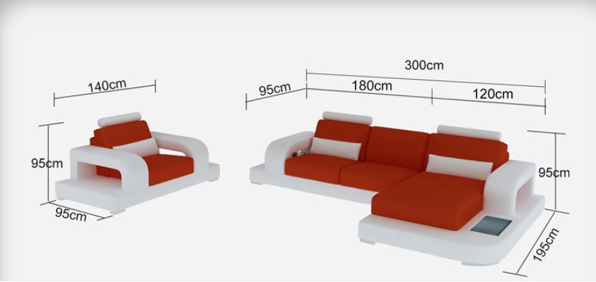 Ledersofa Couch Wohnlandschaft Eck Sessel Garnitur Design Modern Sofa