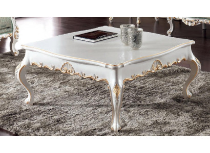 Couchtisch Beistelltisch Wohnzimmer Holz Tische Beistell Italien Stil Tisch Weiß