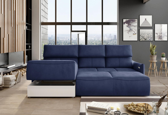 Eck Design Modern Sofas Ecksofa L-Form Sitz Textilsofa Couch Wohnlandschaft Neu