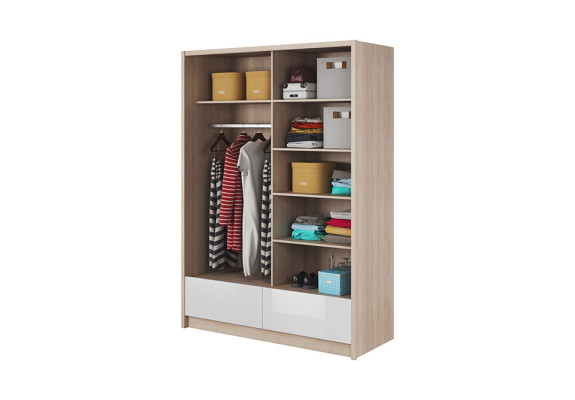 Mehrzweck Regale Schrank Regal Aufbewahrungs Kleiderschrank 150cm Neu Garderobe