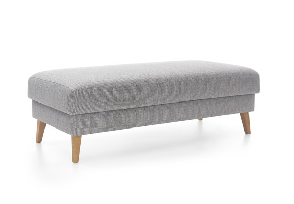 Hocker Sitzhocker Sitzbank Fußhocker Edle Sitzbank Textil Stoff Leder Polster