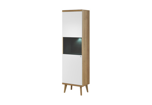 Vitrine Schrank Kommode Glas Regal Vitrinen Regale Holz Wohnzimmer