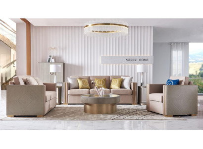 Luxus Möbel Wohnzimmer Sofagarnitur Hotel Stil Garnituren Sofa Couch