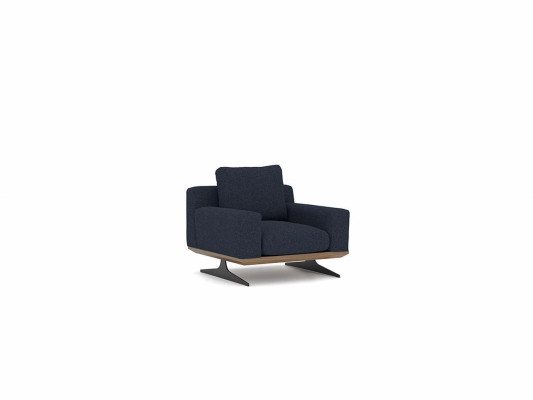 Modern Sessel Designer Einrichtung Luxus Polster Textil Polstersessel Neu 