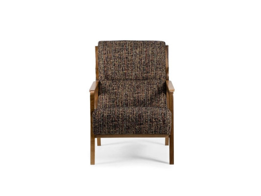 Luxus Sessel Sitzer Wohnzimmer Sitz Stoff Polyester Stil Modern Design Neu