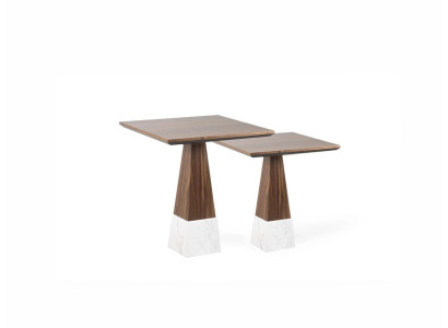 2x Beisteltisch Komplett Tische Wohnzimmer Set Design Kaffeetisch Neu