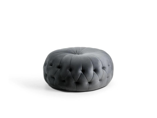 Design Polster Chesterfield Hocker Fußhocker Ottomane Sitz Wohnzimmer