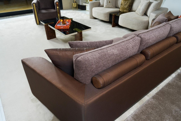 Sofagarnitur 3+2+1 Sitzer Modern Relax Sessel Modern Stil 3tlg Textil Stoff