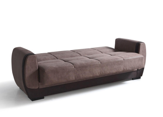 Sofagarnitur 3+1 Sitzer Textil Holz Sofa 3 Sitzer Modern Sessel Neu Komplett  Neu Set 