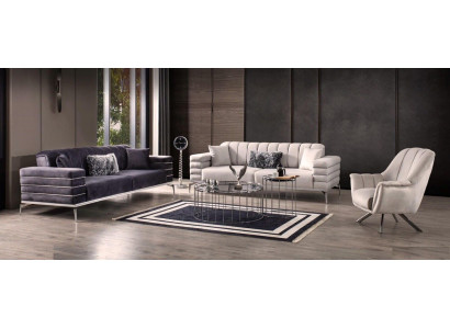 Sofagarnitur 3 3 1 Design Couch Polster Sofas Modern Gruppe Set Neu