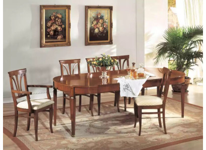 Esszimmer Set Ess Gruppe Holz Tisch 7tlg Komplett Set Esstisch 6x Stühle