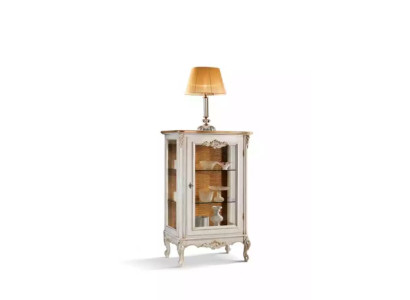 Schaufenster Vitrinen Glas Schrank Stil Klassisch Holz Design Möbel