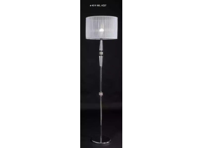 Stilvolle Stehlampenständer Luxuriöser Lampenständer Silber 180 cm