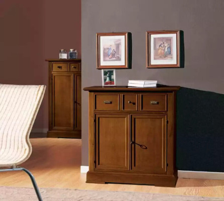 Sideboard Kommode Schrank Braun Kommoden Design Schränke Holz Neu