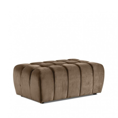 Hocker Fußhocker Beistellhocker Chaiselounge Sitzbank Samt Stoff