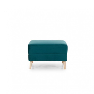 Fußhocker Sitzhocker Sitzpouf Wohnzimmer Designer Hocker Leder Textil