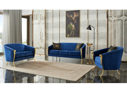 Sofagarnitur 321 Sitzer Set Design Sofas Polster Couchen Textil Relax Moderne