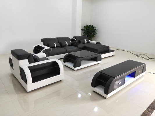 Ecksofa Couch Sofa Couchen Sidebaord Design Wohnlandschaften Sofagarnituren Neu