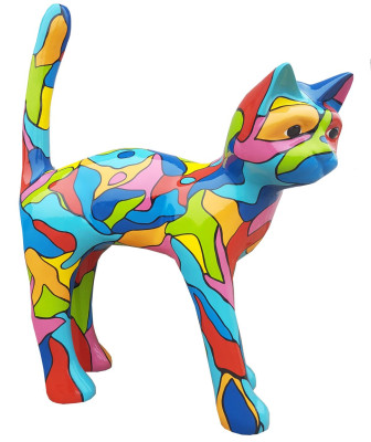 Designer Abstrakte Figur Moderne Figuren Dekoration Katze Figuren Skulpturen Dekoration