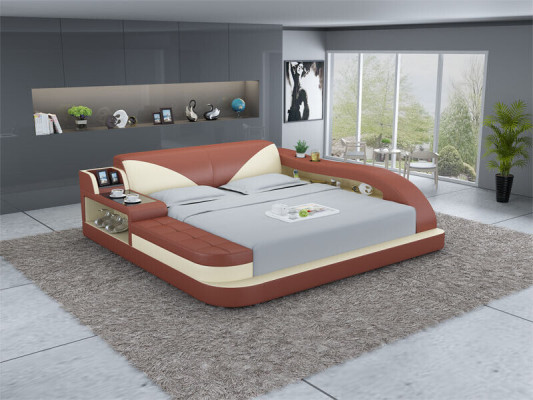 Multifunktion Bett Doppelbetten Modernes Bettgestell Betten 180x200cm