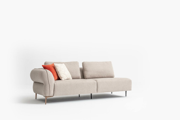 Ecksofa L-Form Wohnzimmer Polstersofa Luxus Möbel Couch 330x170 Sofas