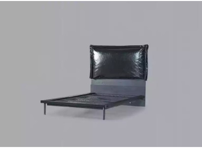 Designer Kinderbett Jugendbett Metallmöbel mit weicher 120x200cm