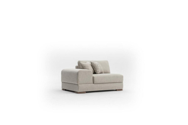 Ecksofa U-Form Möbel Wohnlandschaft Design Grau Polstersofa Eckgarnitur