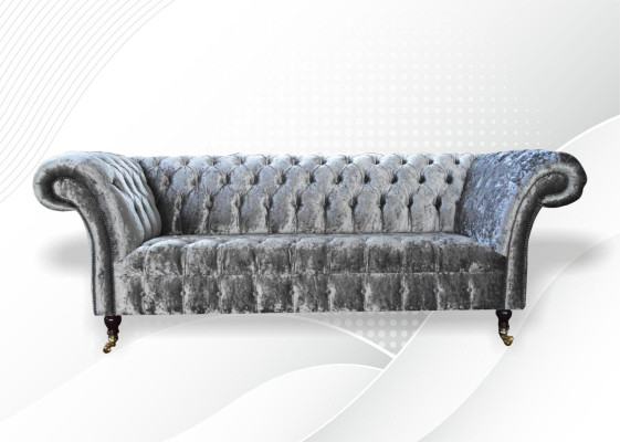 Dreisitzer Wohnlandschaft 3 Sitzer Garnitur Design Sofa Couch Moderne Couchen
