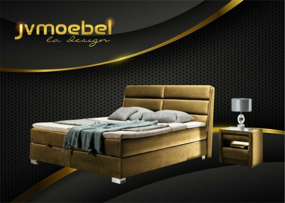 Bett Textil 2x Nachttisch 3 tlg. Schlafzimmer Set Möbel Luxus Modern Betten Neu