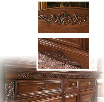 xxl Buffet Kommode Kommoden Schrank Barock Rokoko Anrichte Konsole Regal Massivholz