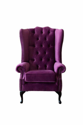 Chesterfield Design Sessel Polster Couch Ohrensessel Couchen 1 Sitzer
