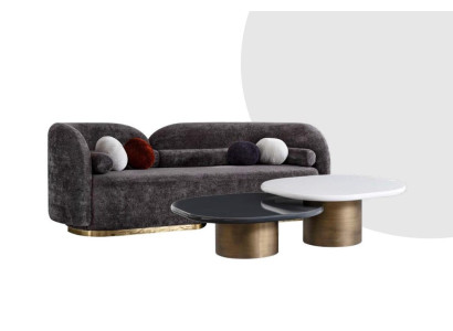 Bequemes Sofa Drei -Eierer für das Wohnzimmer modernes Stil Neues Modell