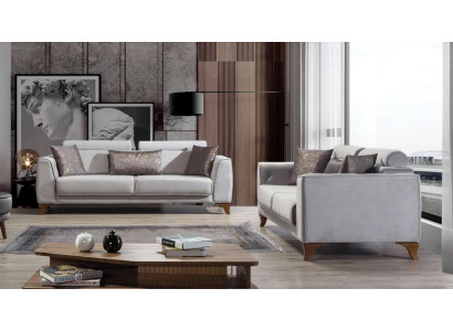 Luxus Sofagarnitur 3+3 Sitzer Garnitur Design Sofas Sofa Couch Polster Design