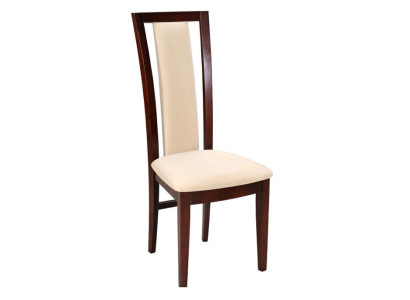 Lehnstuhl Design Sessel Holz Polster Esszimmer Gastro Leder Stuhl Stühle