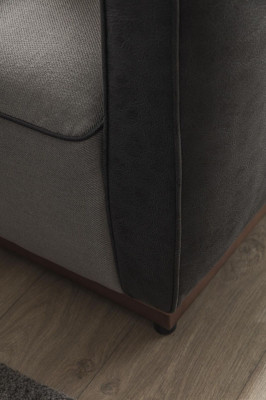 Ecksofa Sofas L-Form Großes Sofa Eck Wohnzimmer Polyester Modern Luxus Stoff Neu
