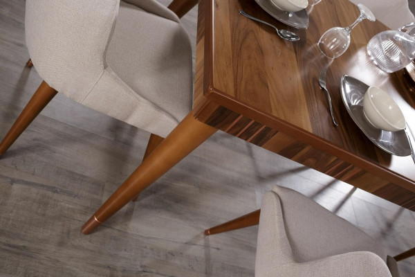 Tische Holztisch Metall Tisch Luxus Esstische Italienische Design Möbel Holz Neu