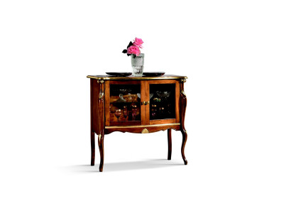 Luxus Italienische Möbel Anrichte Vitrine Stil Barock Schrank Sideboard Lowboard