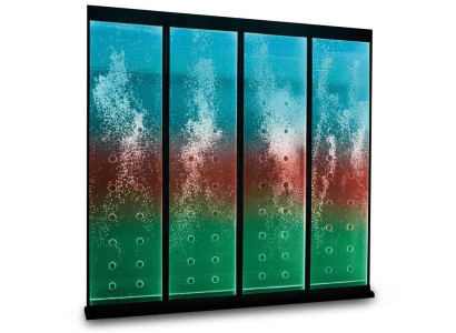Moderne Trennwand Wasserwand Wände Wasserfall Water Wall Led