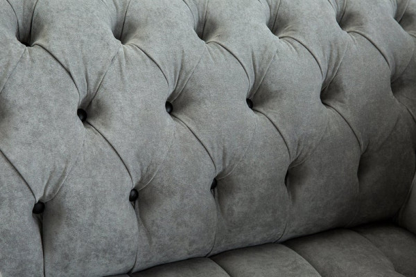 Sessel 1 Sitzer Polstersofas Klassische Chesterfield Stuhl der Premium Klasse