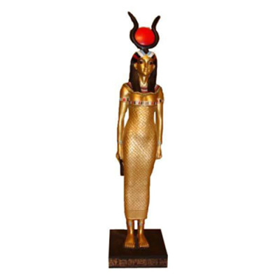 Ägypten Skulptur Göttin Isis  Figur Statue Figuren Statuen Antik Stil 33cm Neu