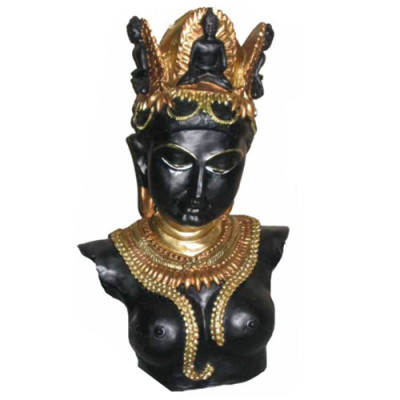 Buddha Dipamkara Büste Tibetische Statue Skulpturen Statuen Figuren Skulptur Neu