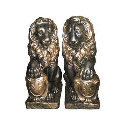 Löwe Deko Figur Statue Skulptur 60cm Figuren Statuen Skulpturen Dekoration  N21